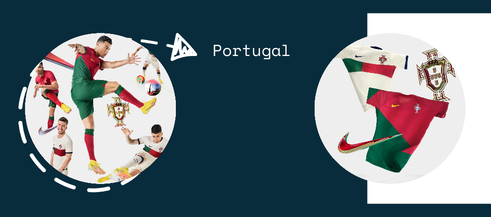 camisola do Portugal 2022